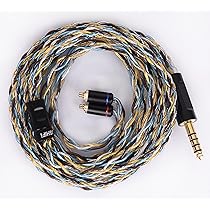 Amazon | 【JSHiFi-Butterfly】MMCX4.4mmリケーブル 純銀＋銅銀