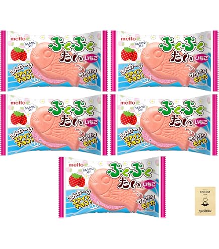 名糖産業株式会社: 名糖産業 ぷくぷくたいいちご エアインチョコ 10袋