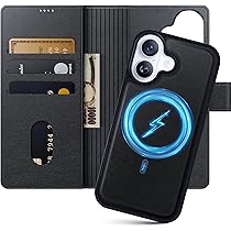 Amazon.co.jp: NIMASO iPhone 17 用 ケース 手帳型 分離式 プレミアム