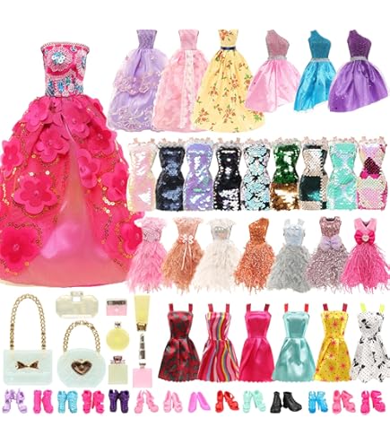 barbie ワンピース ドレス Barbie(TM)】ドーリードレス風ワンピース （ロング・マキシ丈