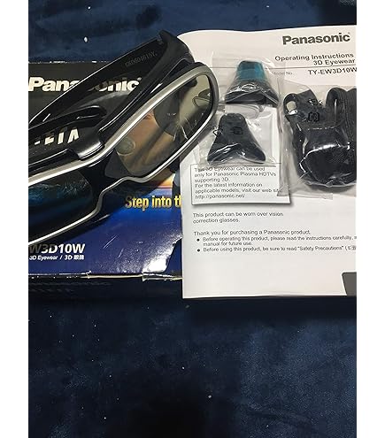 Amazon | Panasonic アクティブシャッター方式(Bluetooth)3Dグラス M