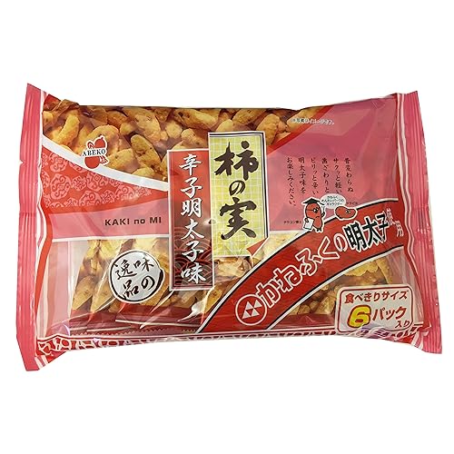 阿部幸製菓 柿の実 辛子明太子味