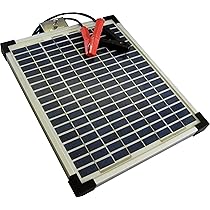 Amazon | 高所作業車専用 自己放電防止ソーラーパネル SK-24