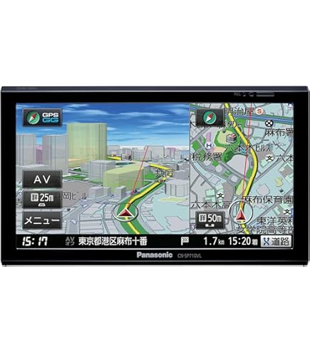 パナソニック Gorilla SSDカーナビ 7V型、新機能満載！