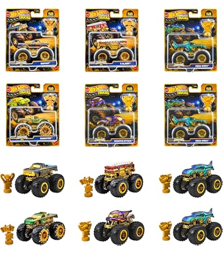 ホットウィール　モンスタートラック　１６台　まとめ売り ホットウィール モンスタートラック16種セット - メルカリ