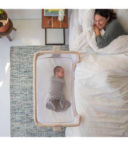 Amazon.co.jp: Baby Bassinet, Bedside Sleeper for Baby, Easy
