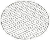 遠藤商事 焼網 業務用 クリンプ目 丸型 30cm 18-8ステンレス 日本製 DTH06030