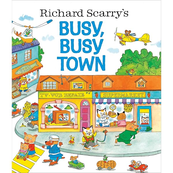 Amazon | Richard Scarry's Best Word Book Ever (Giant Little Golden