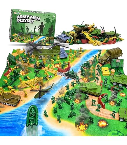 Amazon.co.jp: TALGIC Army 男性用 おもちゃ ミリタリー ネイビー 大型 