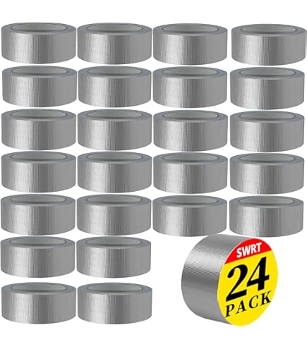 EdenProducts 5-Pack Duct Tape Heavy Duty Waterproof Bulk...