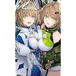 目覚めたら最強装備と宇宙船持ちだったので、一戸建て目指して傭兵として自由に生きたい FVGA(480×800)壁紙 ルシアーダ皇女,ミミ