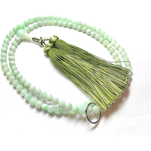 Amazon.co.jp: theory xyz 糸魚川翡翠 数珠 本蓮数珠 男女兼用