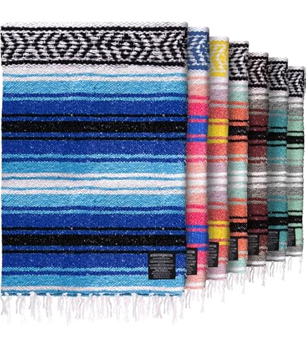 Amazon | Open Road Goods ヨガブランケット - 厚手のメキシカン
