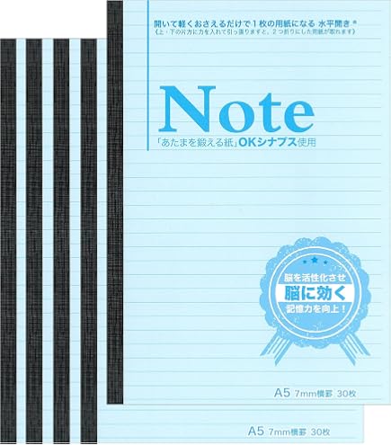 Amazon.co.jp: AAZV 中村印刷所(Nakamurainnsatujyo) 水平開きノート
