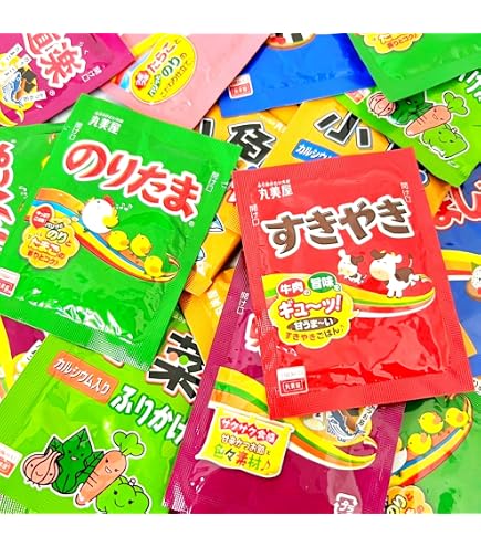 Amazon.co.jp: 丸美屋 ふりかけ 定番 8種 セット のりたま 味道楽