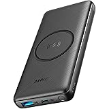 Anker PowerCore III 10000 Wireless (ワイヤレス充電機能搭載 10000mAh 大容量 モバイルバッテリー) 【ワイヤレス出力 10W / USB-Cポート出力 18W / PD対応 / Qi認証 / PSE技術基準