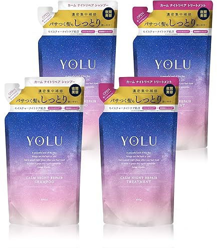 Amazon | [WEB限定] YOLU ヨル | シャンプー 大容量 詰め替え 【カーム