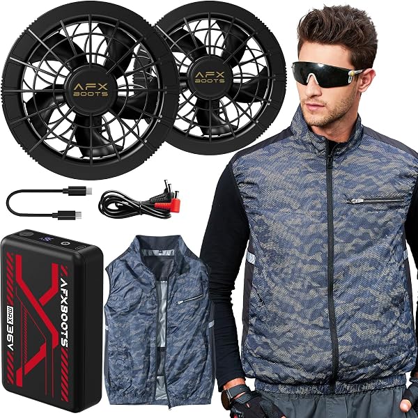 Amazon.co.jp: [AFXBoots] 36V高出力 30000mAh大容量 168L/S ファン