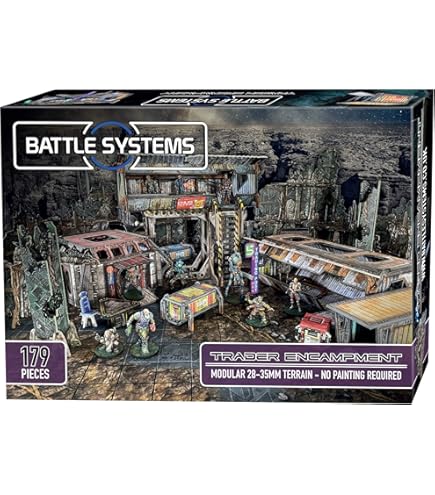 Amazon | STC Hab-Bunker and Stockades Terrain Battlezone Fronteris