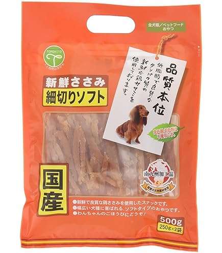 Amazon | 友人 犬用おやつ 新鮮ささみ 細切りソフト 350g(175g x 2
