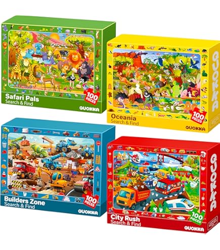 Larsen AR10 Puzzle à Cadre – Apprendre à Compter De 1 à 100 – 100 Pièces En Carton Recyclé