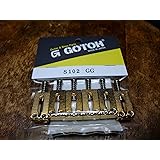 GOTOHサドル S102-GG ゴールドストラト用サドルセット 鉄製