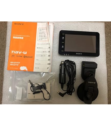 SONYナビシステム　nav-u NV-U37 ＋ 自転車用クレードル ゲル吸盤タイプ | MOVAICS -モバイクス-