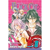 Black Cat 英語版　漫画　English Manga Black Cat 英語版 漫画 English Manga Black Cat Manga Volumes