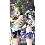 美少女戦士セーラームーン iPhoneSE/5s/5c/5(640×1136)壁紙 セーラープルート,セーラーサターン 美少女戦士セーラームーン iPhoneSE/5s/5c/5(640×1136)壁紙 セーラープルート,セーラーサターン
