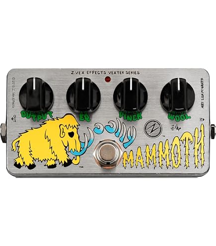 Amazon | ZVEX Effects Fuzz Factory Vexter Series Fuzz Guitar Pedal