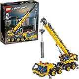 LEGO Technic Mobile Crane 42108 Building Kit, A Super Model Crane to Build for Any Fan of Construction Toys