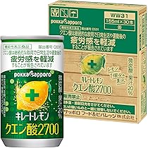 Amazon.co.jp: ポッカサッポロ キレートレモンクエン酸2700ゼリー165g