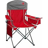 COLEMAN OVERSIZED QUAD CHAIR WITH COOLER　屋外用 コールマン 折りたたみ式チェアー ドリンクホルダー