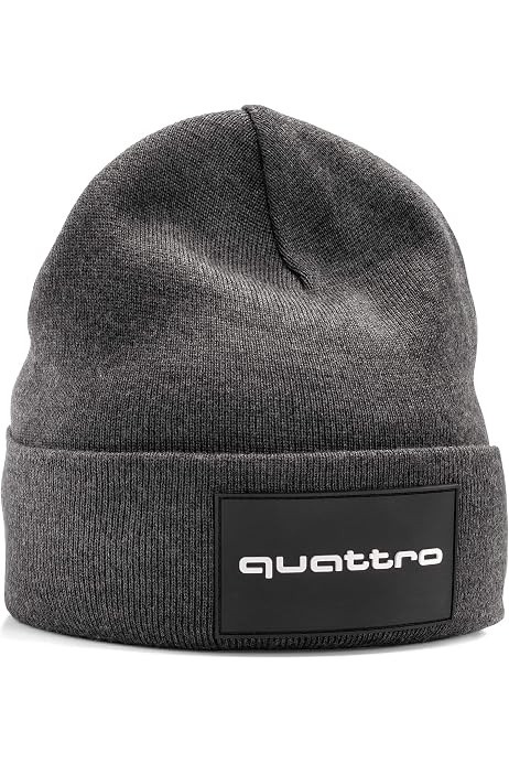Knitted Beanie Hat GTI Black 