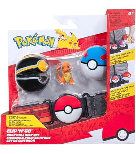 Amazon.co.jp: Pokémon Clip´N´Go ベルトセット - Quaxly & Bulbasaur