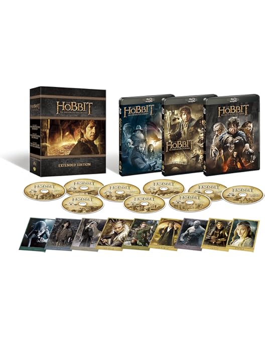 Amazon.co.jp: (初回限定生産)ホビット トリロジー・フィルム