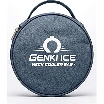 Amazon | Genki Ice ネッククーラー 【2026ワイドモデル! 24℃ PCM