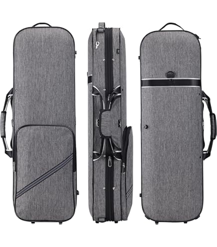 Amazon | Protec Deluxe 4/4 Violin PRO PAC Case - Black Interior