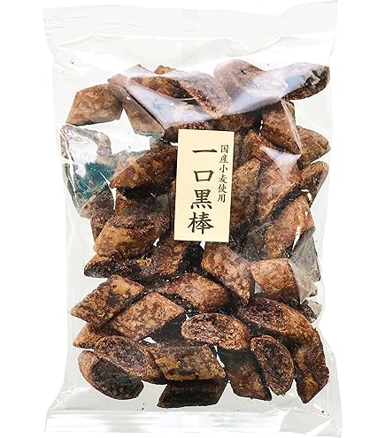 Amazon.co.jp: やおきん 黒砂糖 ふ菓子 （1 大袋は11cm前後の丈のおふ