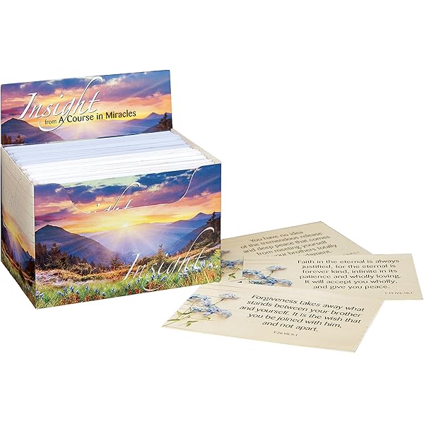 Amazon.co.jp: Wisdom from A Course in Miracles Cards : 本