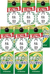 【まとめ買い/超辛口淡麗】 月桂冠 糖質・プリン体Wゼロパック [ 日本酒 13.5度 超辛口 日本 京都府 1.8L×6本 パック ]