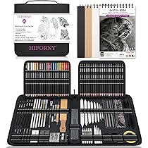 Amazon.co.jp: HIFORNY 126ピース ドローイングキット スケッチ