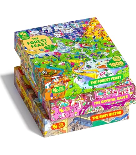 Amazon | Magic Puzzles 3-Pack: The Happy Isles, The Mystic Maze