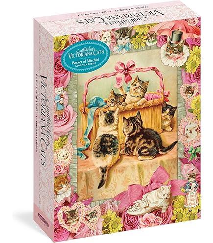 Cynthia Hart's Victoriana Cats: Sewing with Kittens 1,000-Piece