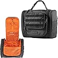 Fitdom Tactical Hanging Toiletry Bag Dopp Kit For Men & Women. Perfect For Travel & Storage for Cosmetic, Clipper, Toothbrush