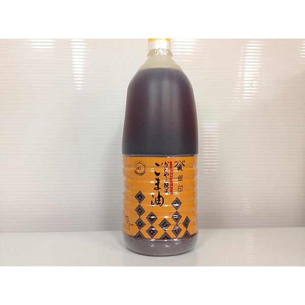 Amazon | カドヤ銀印ごま油 濃口 1.65kg×6本 | 万糧米穀