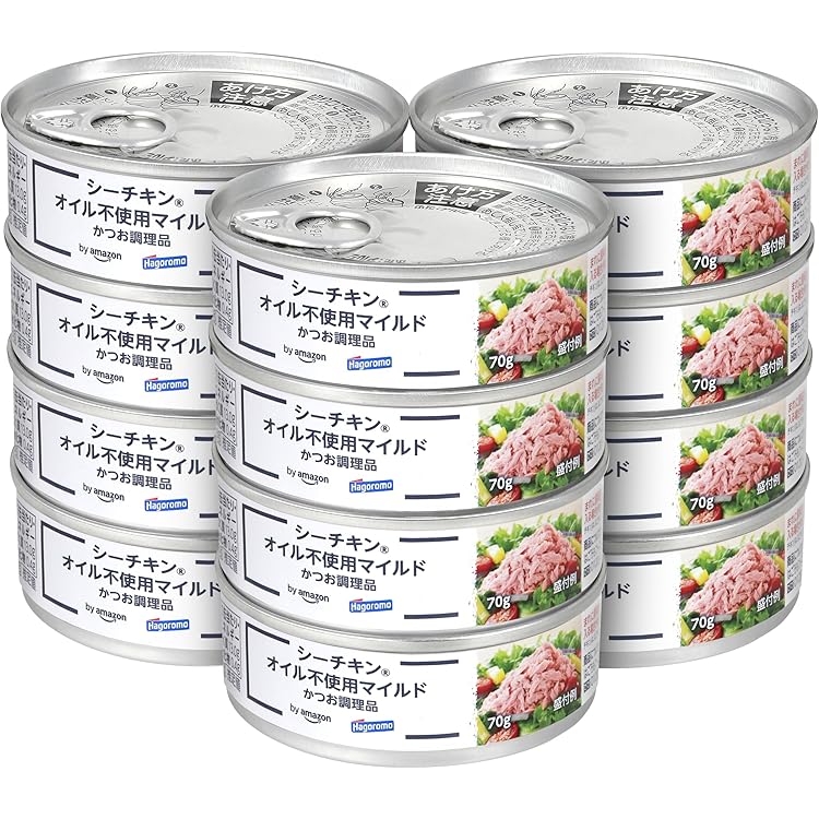 Amazon.co.jp: はごろも オイル不使用シーチキンL140g(0265)×24缶