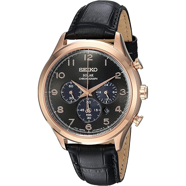 Amazon.co.jp: シチズン スポーツ エコドライブ クロノグラフ レザー