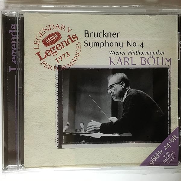カール・ベーム ウィーンフィル ブルックナー4番 ブルックナー：交響曲第3番（1889年稿・ノヴァーク版）、 第4番