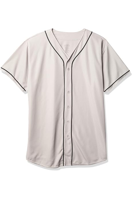 Baseball Jersey Shirt Button Down 